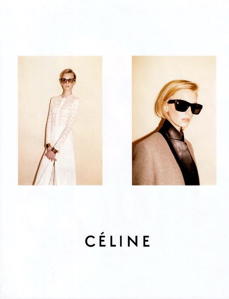 Leave it to Celine. Celine Campaign, Lookbook Layout, Juergen Teller, Phoebe Philo, Fashion Advertising, Advertising Campaign, Ad Campaign, Editorial Photography, Fashion Magazine