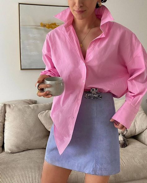 Look Zara, Sweater Jumpsuit, Strapless Mini Dress, Cotton Blouse, Blue Skirt, Summer Trends, Pink Shirt, New Arrival Dress, Cotton Blouses