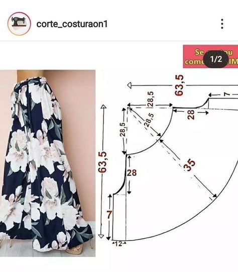 Centrum Mail в 2023 г E35 Projek Menjahit, Trousers Pattern, Trouser Pattern, Dress Patterns Diy, Sewing Clothes Women, Blouse Drafting Patterns, Pants Sewing Pattern, Skirt Patterns Sewing, Sewing Skirts