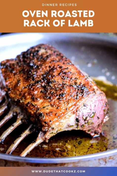 How To Make Rack Of Lamb, Greek Rack Of Lamb Recipes, Roasted Lamb Rack, How To Cook Rack Of Lamb, Lamb Rib Roast Rack Recipes, Holiday Lamb Recipes, Rack Lamb Recipes, Rack Of Lamb Chop Recipes, Roasted Rack Of Lamb Recipes