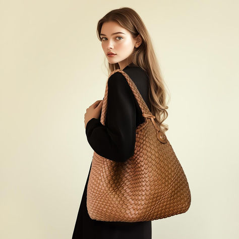 🔥🍂 PS PETITE SIMONE Woven Tote Bag for Women Large Woven Purse Woven Leather Handbags Braided Purse Weave Purse with Top Handle Hazel 
#sponsored #ad Woven Purse, Leather Handheld Shoulder Bag With Intrecciato Weave, Luxury Cognac Woven Leather Bag, Elegant Leather Shoulder Bag With Intrecciato Weave, Elegant Woven Leather Shoulder Bag For On-the-go, Chic Woven Leather Bag For On-the-go, Woven Tote Bag, Braided Leather, Top Handle