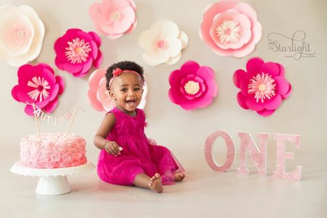 Outside Birthday, Baby Cake Smash, Baby Props, Paper Flower Backdrop, Handmade Flowers Paper, Flower Backdrop, Durban, Baby Cake, Cake Smash