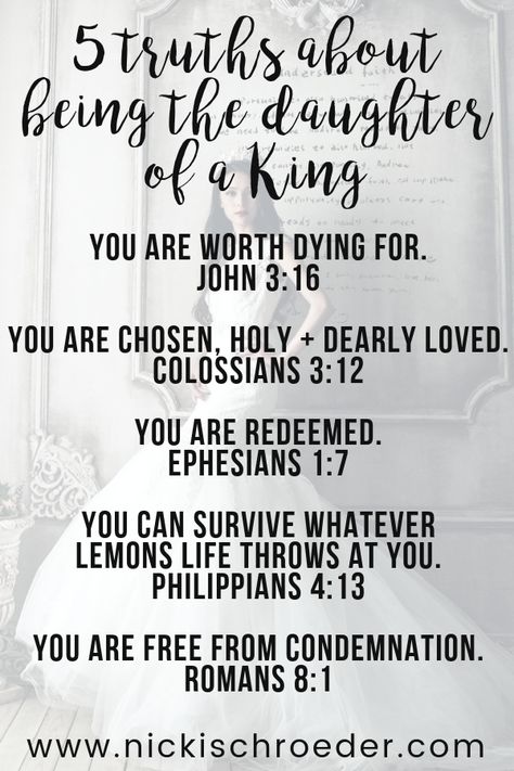 I Am The Daughter Of A King Verse, I Am The Daughter Of A King, Daughter Of God Quotes, Identity Christian, Daughter Of A King, Daughter Of The King, Daughters Of The King, Scripture Study, Faith Inspiration