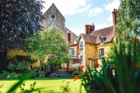 Shrewsbury Shropshire, Castle Gate, Glass Extension, Sunken Garden, Specimen Trees, Gate House, Garden Park, Stone Fireplace, Family Living