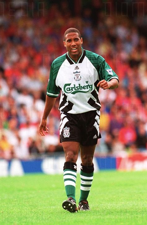 John Barnes of Liverpool in 1994. John Barnes, Liverpool Wallpapers, This Is Anfield, History Of England, Liverpool Fc, Football Jerseys, Classic Shirt, Liverpool, England