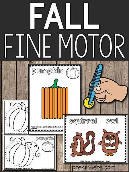 Here are nine Fall fine motor activities to use with your Pre-K students. These activities emphasize building the fine motor muscles to help with pencil grasp. Download: Fall Printable Pack Note: This is a free printable, just click to download. This post contains Amazon affiliate links. Popsicle Stick Pictures Children will place the popsicle sticks […] Fall Fine Motor Activities, Halloween Activities Preschool, Pencil Grasp, Fall Themes, Preschool Fine Motor, Gross Motor Activities, Halloween Preschool, Fun Printables, Fall Theme