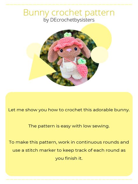 Scribd is the world's largest social reading and publishing site. Bunny Crochet Pattern, Bear Patterns, Crochet Bear Patterns, Crochet Plushies, Bunny Crochet, Crochet Animals Free Patterns, Crochet Gift, Amigurumi Tutorial, Crochet Bear