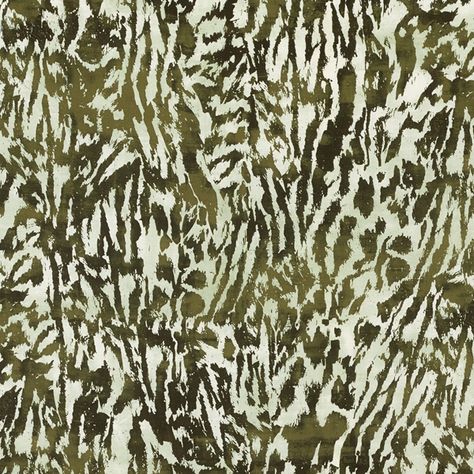 Feline in Amazon by Celerie Kemble for Schumacher @schumacher1889 #fabric #textiles #linen #green #animalprint #schumacher #celeriekemble Celerie Kemble, Abstract Animal Print, Animal Print Pillows, Flame Test, Printed Linen Fabric, Schumacher Fabric, Indigo Fabric, Linen Upholstery, Animal Skin