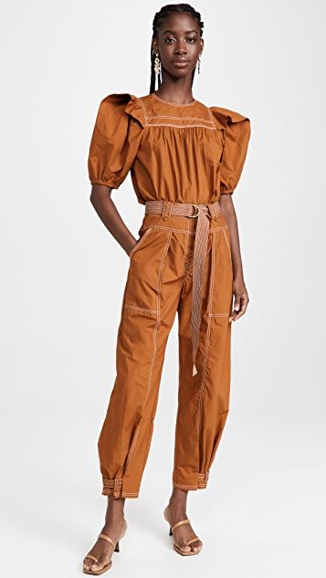 Ulla Johnson Charline Pants | SHOPBOP New York Street, Tapered Jeans, India Fashion, Ulla Johnson, Amazon Women, Fashion Designer, Accessories Design, Clothing Store, High Waist