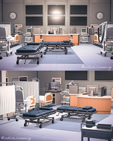 Acnh Hhp Hospital Patient Ward, Acnh Hospital Design Codes, Paradise Planning Hospital Acnh, Animal Crossing Hospital Patient Ward, Hospital Happy Home Paradise, Animal Crossing Happy Home Paradise Hospital, Acnh Hospital Patient Ward, Acnh Hospital Waiting Room, Acnh Hospital Exam Room