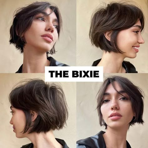 Kort Bob, Edgy Short Haircuts, Hot Haircuts, Tapered Hair, Hair Inspiration Short, Hair 2024, Penteado Cabelo Curto, Trending Haircuts, Short Hair Updo