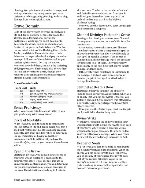 Cleric 5e Homebrew, Dnd 5e Homebrew Cleric Subclasses, Grave Cleric Dnd, Dnd Cleric Grave Domain, D&d Classes Homebrew, Dnd Homebrew, 5e Homebrew Class Dnd, Cleric Domains, Earth Genasi