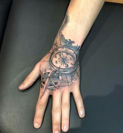 Boys Hand Tattoo, Back Of Hand Tattoos, Tattoo After Care, Tattoo Main, Unique Hand Tattoos, Herren Hand Tattoos, Side Hand Tattoos, Full Hand Tattoo, Side Wrist Tattoos