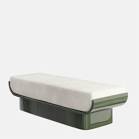 INESS | BENCH Luxury Ottoman Design, Window Seat Living Room, Bed Ottoman, Contemporary Bench, Pedestal Side Table, Console Furniture, Ottoman Design, Bed Bench, Ottoman Bed