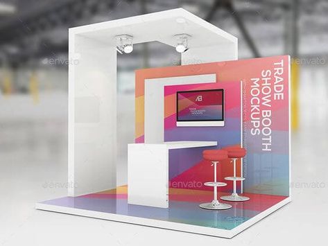 Info Booth Design, Minimalist Exhibition Stand Booth Design, Company Booth Ideas, Exhibition Booth Design Minimalist, Minimalist Booth Design, 3x3 Exhibition Stand Design, Booth Exhibition Design 3x3, Exhibition Booth 3x3, Expo Stand Design Exhibitions