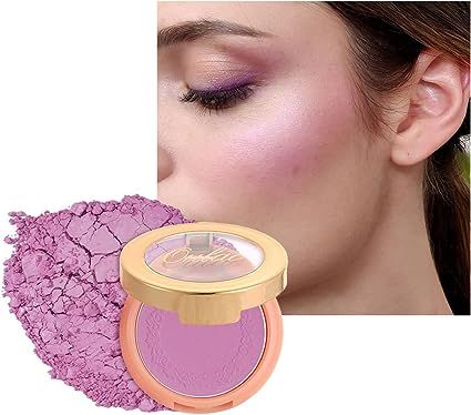 Oulac Shimmering Cream Blusher for Cheeks,Brighten Skin As Highlighter Makeup, Shimmer Blusher,Buildable and Vegan Cosmetics Illuminator Blusher for Cheeks:Cream blusher highlighter that gives skin an instant bright sheen for an easy, natural and healthy looking glow. Buildable Blusher: Light to medium Coverage,smooth application,blend easily,light weight feeling. Up to 8hrs+ & Mutiple usage: Hightlight for cheeks,also as shimmer eyeshadow. Highlight Face, Blush Natural, Too Faced Highlighter, Makeup Pigments, Medium Blonde Hair, Milani Cosmetics, Purple Blush, Fair Skin Tone, Lots Of Makeup