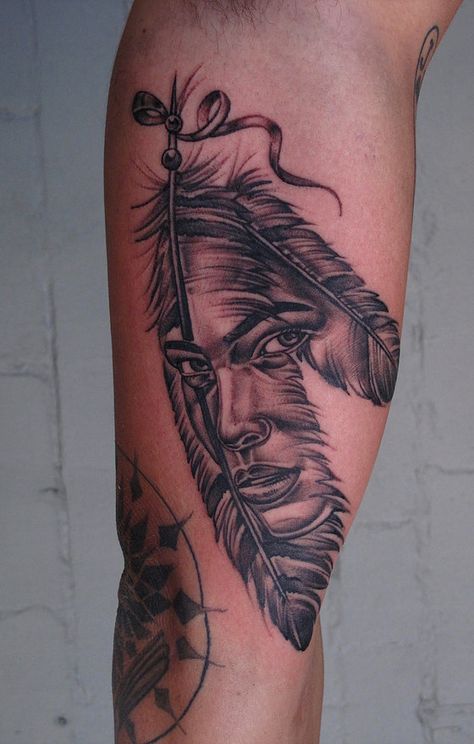 Personalised Tattoo designs created for you in a relaxed and fun environment . Native Tattoos Men, Cherokee Indian Tattoos, Cherokee Tattoos, Rope Tattoo, Native American Tattoo Designs, Indian Tattoos, Indian Feather Tattoos, Black Men Tattoos, Cage Tattoos