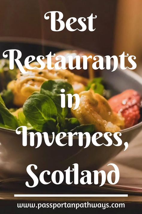 Inverness Restaurants, Italian Fine Dining, Scotland Food, Inverness Scotland, Edinburgh Travel, Scotland Vacation, Scotland Road Trip, Bars And Restaurants, Scotland Highlands