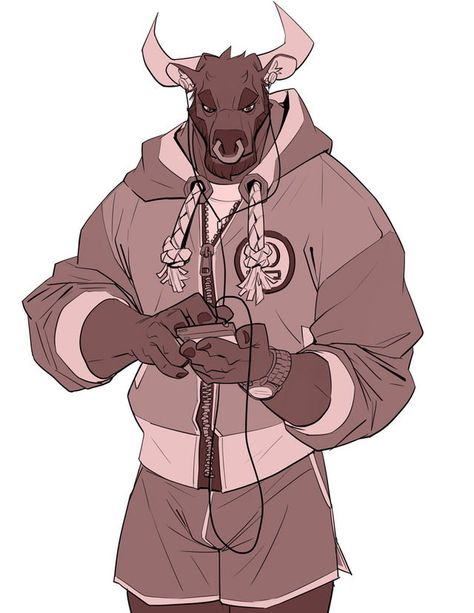 moo song Sketches Doodles, Bull Art, Art Sketches Doodles, Monster Characters, Comics Artist, Cow Art, Arte Animal, Dnd Characters, Creature Art