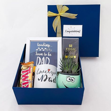 Angroos on Instagram: “Dad to be (congratulations) gifts hamper CODE GB-9503 #dadtobe #congratulations #surprise #happy #life #happycouple #couplegoals #best…” Gift For Father Birthday, Fathers Day Hampers, Gifts Hamper, Birthday Gift For Father, Congratulations Gifts, Twix Chocolate, Married Couple Gifts, Wedding Gift Hampers, Luxury Birthday Gifts