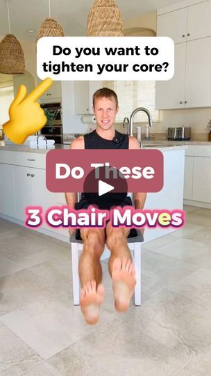 Ab Chair Exercises, Seated Chair Exercises, Tighten Core Exercises, Easy Chair Exercises To Tone Your Abs And Belly, Basic Core Exercises For Beginners, Chair Pilates For Beginners, Core Chair Exercises, Seated Core Exercises For Seniors, Chair Workout Exercises Videos