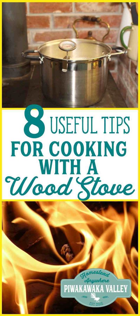 Cooking in the wood stove is a bit different to an electric or gas oven, but it isn't as tricky as some might have you believe. Modern wood cookers are very easy to get hot, and very efficient with their fuel. Here are some tips to get you started: Wood Cook Stove, Homestead Skills, Wood Burning Cook Stove, Tips For Cooking, Wood Fired Cooking, Stoves Cookers, Homestead Kitchen, Wood Stove Cooking, Homestead Life