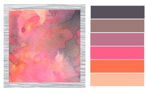 Watercolor Combinations Color Combos, Watercolor Combinations, Colour Pallettes, Diy Art Crafts, Colour Therapy, Colour Swatches, Painting Images, Color Chip, Home Colors