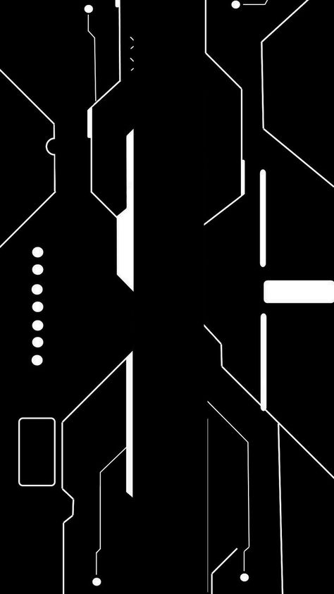 Tech Lines Design, Cyberpunk Pattern Design, Futuristic Line Art, Futuristic Pattern Design, Cyberpunk Product Design, Black Gaming Wallpaper, Cyberpunk Design Graphic, Cyberpunk Black And White, Scifi Pattern