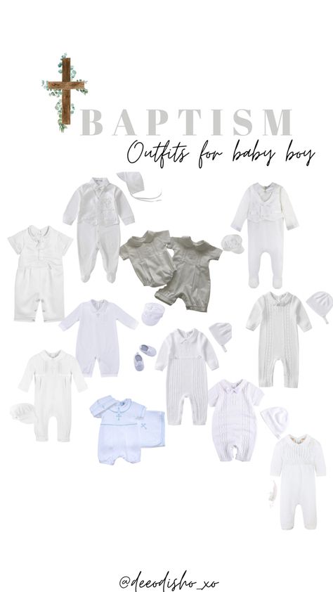 Baptism outfits for baby boy!🤍 Baptism Baby Boy Outfit, Baby Boy Dedication Outfit, Christening Outfit Boy, Baptism Boy Outfit, Baptism Outfits For Boys, Baby Dedication Outfit, Baptism Baby Boy, Baby Baptism Outfit, Baby Boy Christening Outfit