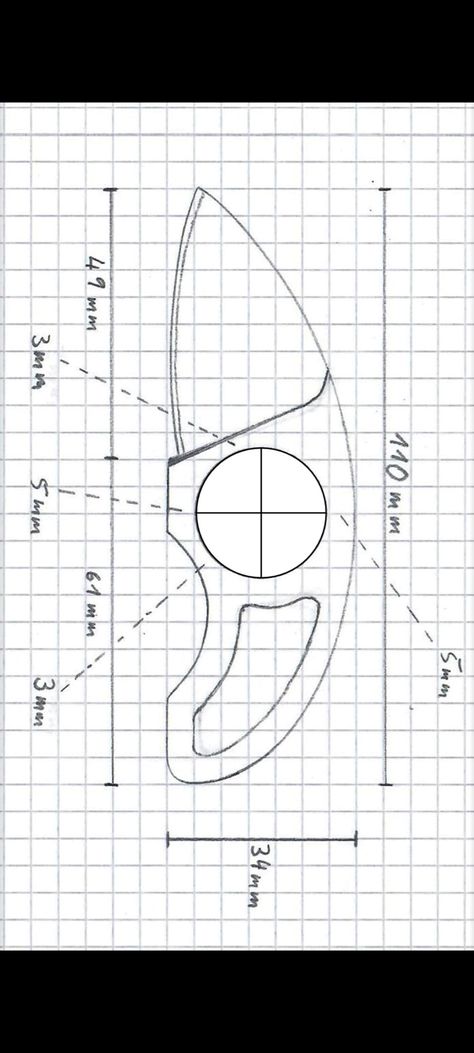 Knife Templates, Knife Template, Knife Ideas, Knife Patterns, Butterfly Knife, Celtic Patterns, Edc Knife, Cool Knives, Metal Projects