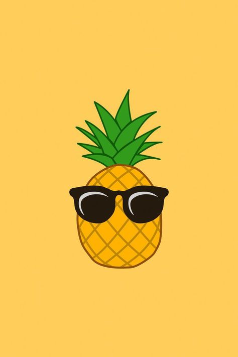 #HealthyFoodForHealth Pineapple Drawing, Cartoon Pineapple, Pineapple Painting, Pineapple Wallpaper, Lean Belly Juice, Belly Juice, Cute Pineapple, Pineapple Decor, Fruit Wallpaper