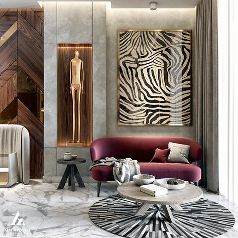 𝐋𝐔𝐗𝐔𝐑𝐘 𝐌𝐀𝐒𝐓𝐄𝐑 𝐁𝐄𝐃𝐑𝐎𝐎𝐌 on Behance Modern Sofa Designs Luxury, Sofa Design Luxury, Art Deco Style Interior, Wallpaper Design For Bedroom, Boho Bungalow, Modern Sofa Designs, Modern Luxury Bedroom, Luxury Bedroom Design, Bedroom Seating