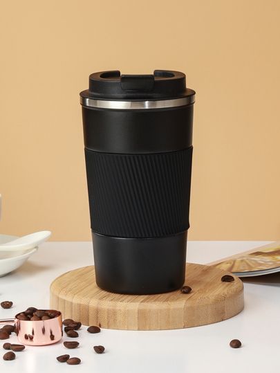 Promotional Items For Business, Coffee Flask, Personal Things, Portable Water Bottle, Vacuum Cup, Vacuum Flask, Insulated Cups, Promotional Item, Black Stainless Steel