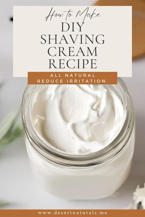 Learn how to make your own men's shaving cream with our DIY shaving cream recipe. Perfect for anyone interested in Homemade Beauty Products, This DIY Skin care recipe includes ingredients and directions to make your own Natural Shaving Cream using simple, natural ingredients including essential oils. This Homemade Shaving Cream recipe provides a smooth shave while nourishing and protecting your skin. Elevate your grooming routine with this natural, skin-friendly diy skin care recipe. Diy Shaving Cream For Women Recipes, Homemade Shave Cream, Shaving Cream Diy, Natural Shave Cream, Shaving Cream Recipe, Shave Soap Recipe, Shaving Butter, Diy Shaving Cream, Homemade Shaving Cream