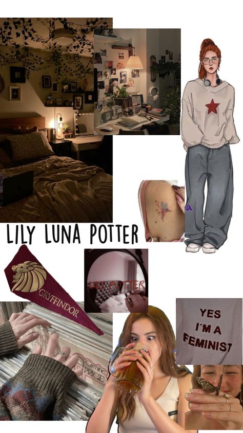 You cannot tell my feminism doesn’t run in the potter family blood- Lily Luna Potter Harry Potter Lily, The Potter Family, Lily Luna Potter, Potter Family, Lily Potter, Autumn Aesthetic, Harry Potter, Lily