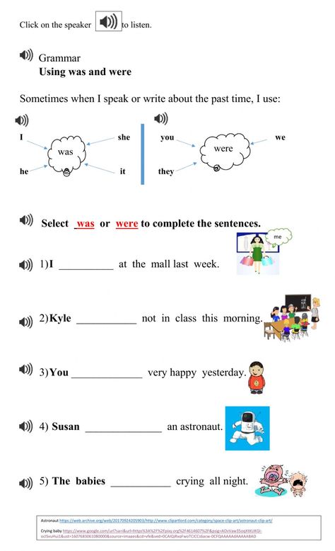 Was Were Questions Worksheet, Use Of Was Were Worksheet, Was And Were Grammar, Was And Were Worksheets, Was Were Worksheet, Was Were, Helping Verbs, Ela Writing, English Activities For Kids