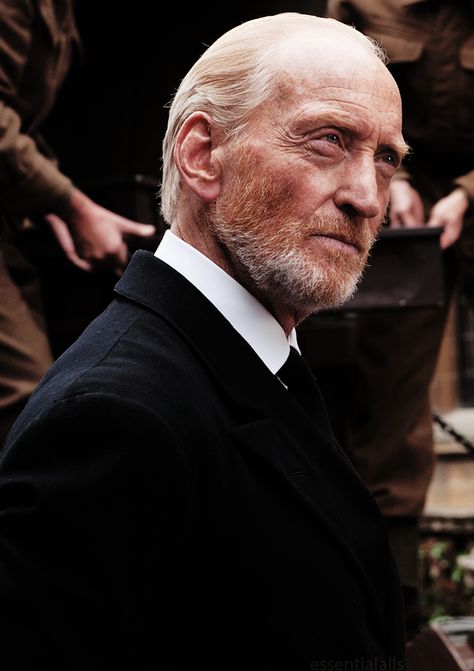 Cdr. Alastair Denniston - Charles Dance in The Imitation Game (2014). Charles Dance Game Of Thrones, Charles Dance, Young Johnny Depp, Older Man, Photographie Portrait Inspiration, Terry Pratchett, Sansa Stark, Celebrity Portraits, British Actors