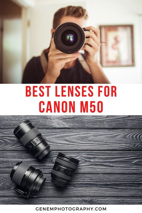 Best lenses for Canon M50 Canon M50, Bullet Journal Month, Photography Basics, Canon Lens, Photography Gear, Photography Lessons, Zoom Lens, Wide Angle, Photography Tips