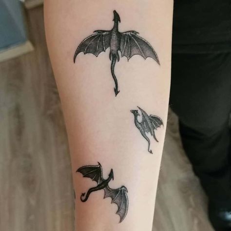 Top 57 Best Game of Thrones Dragon Tattoo Ideas Dragon Tattoo Got, Game Of Thrones Dragon Tattoo, Dragon Tattoo Game Of Thrones, Dragon Tattoo Forearm, Game Of Thrones Tattoo, Dragon Sleeve, Dragon Tattoo For Women, Game Of Thrones Dragons, Got Dragons