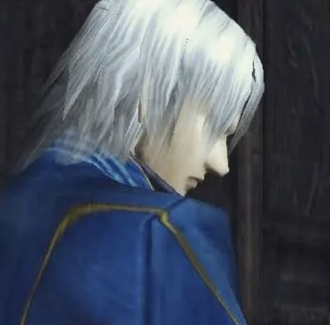 Vergil Hair Down, Dmc 3 Vergil, Dmc Pfp, Vergil Pfp, Virgil Dmc, Dante Pfp, Vergil Icon, Vergil Devil May Cry, Dmc Vergil