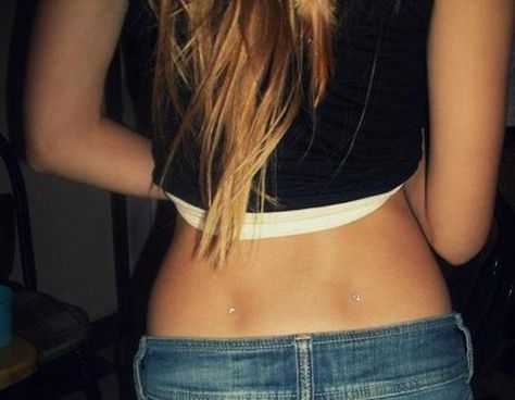 How To Get Back Dimples Venus Dimples Aesthetic, Dimples Piercing, Hip Dermal Piercing, Back Dermal Piercing, Back Dimple, Back Dimple Piercings, Hip Piercings, Microdermal Piercing, Dimple Piercing