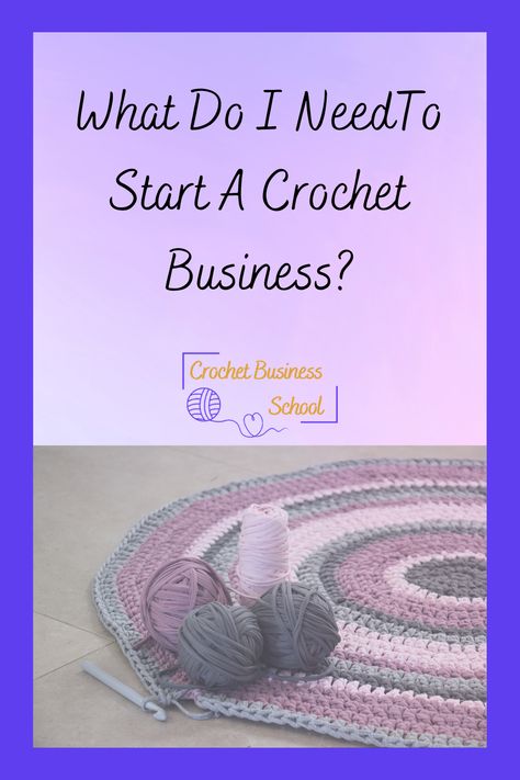 Starting a Crochet business is really easy, and you probably already have all the tools you need to get things off the ground.Click to read about what you need, and how you can start your crochet het business on a budget Business Launch Plan, Selling Crochet Items, How To Start Crochet, Business Crochet, Yarn Business, Small Business From Home, Business Pens, Crochet Store, Easy Crafts To Sell