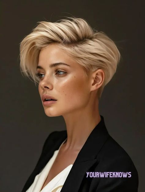 From Subtle Elegance to Bold Statements Dirty Blonde Hair Short, Hair Color Dirty Blonde, Highlights Dirty Blonde, Blond Pixie Cut, Hairstyle Change, Blonde Hair Styles, Cool Blonde Tone, Platinum Pixie Cut, Platinum Pixie