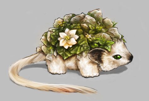 cute Mythical Animals Fantasy Creatures Art, Sanrio Love, Earth Elemental, Mythological Animals, Pokemon Eevee Evolutions, Earth Drawings, Creature Artwork, Pets Drawing, Mythical Animal