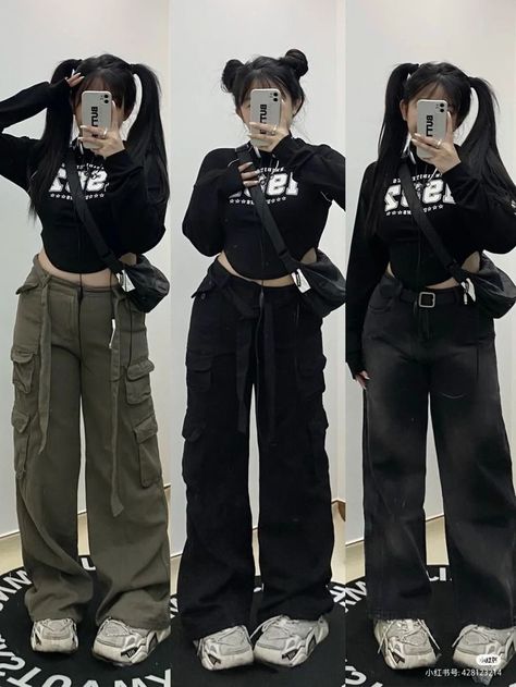 Korean Dark Outfit, Chubby Korean Outfits, Outfit Ideas Chubby, Chubby Fashion Outfits Korean, Chubby Aesthetic Outfit, Chubby Outfit Ideas, Cottagecore Fashion Aesthetic, Chubby Style, Curvy Casual Outfits