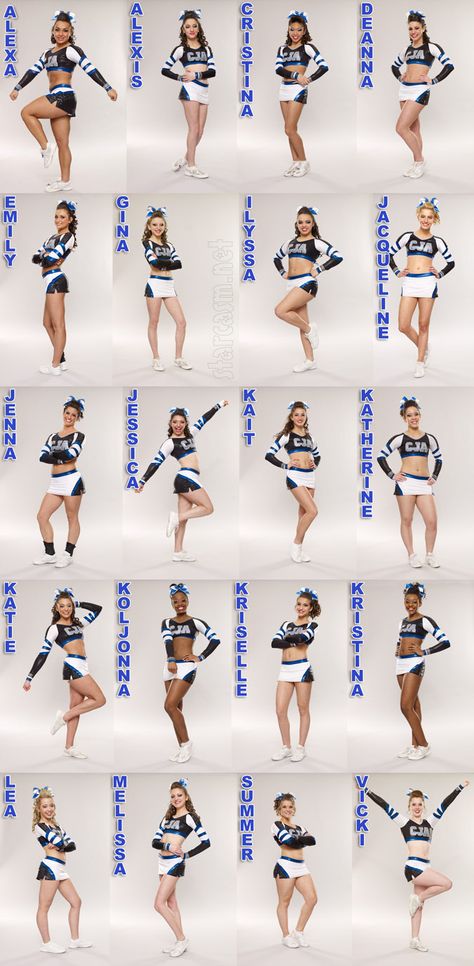 CJA Senior 5 team Cheer Senior Pictures Banner, Easy Cheer Poses, Individual Cheer Pose Ideas, Cheerleader Photoshoot Ideas Team, Cheer Coach Pictures, All Star Cheer Photoshoot, Cheer Leader Poses, Individual Cheer Photo Poses, Cheerleading Poses For Pictures