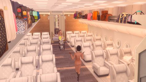 Gift Plane in the Sky | Patreon Sims 4 Airport Build, Sims 4 Plane Cc, Sims 4 Airplane Cc, Sims 4 Private Jet, Sims 4 Travel Cc, Sims 4 Airplane, Sims 4 Airport, Kiko Vanity, Plane In The Sky