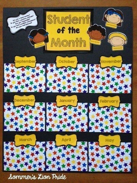 Make Your Own Student of the Month / Leader of the Month poster! Great for The Leader in Me classrooms/schools! Star Students Bulletin Board, Students Of The Month Bulletin Board, Student Of The Month Bulletin Board Ideas, Student Of The Month Poster, Star Of The Month Chart For Classroom, English Month Poster Making, Teacher Of The Month Bulletin Board, Star Of The Month Board Ideas, Star Of The Week Poster Ideas Preschool