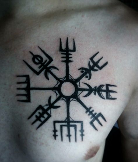 Runes Tattoo, Vegvisir Tattoo, Viking Compass Tattoo, Viking Rune Tattoo, Scandinavian Tattoo, Viking Tattoo Symbol, Unique Small Tattoo, Rune Tattoo, X Tattoo