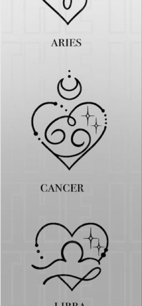 Tattoos For Cancerian Women, Cancerian Symbol, Cancerian Woman Tattoo, Cancerian Astrology Tattoo, Small Cancerian Tattoos, Greyson Tattoo, Cancerian Tattoo For Women, Cancerian Tattoo, Aries Tattoo Ideas